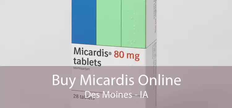 Buy Micardis Online Des Moines - IA